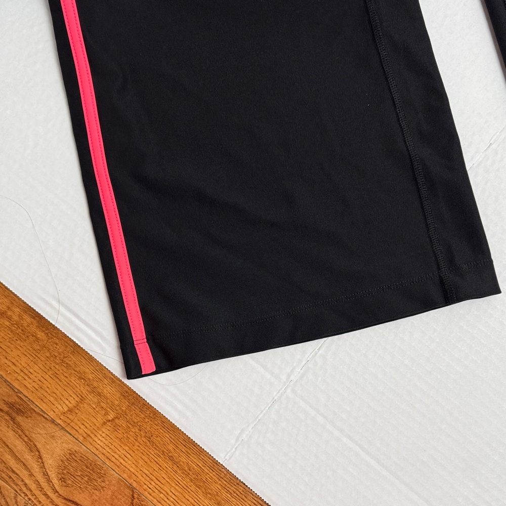 Xersion Black Track Pants with Pink Accents - Picture 2 of 4